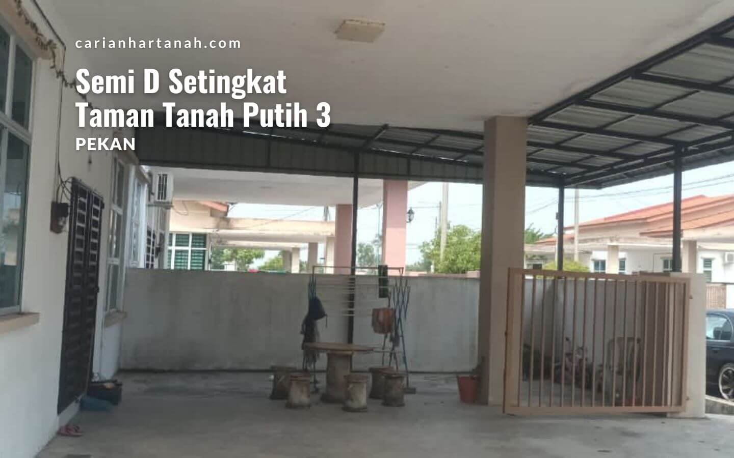 Semi D Setingkat Taman Tanah Putih 3 Pekan