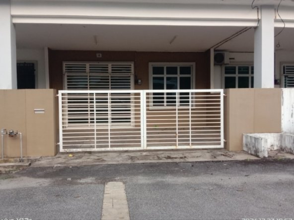 Rumah Teres 1 Tingkat Padang Indah Kuantan RM288K