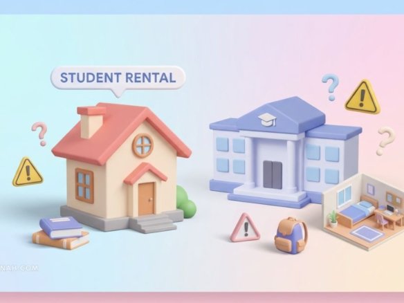 7 Risiko Tersembunyi Rumah Sewa Student