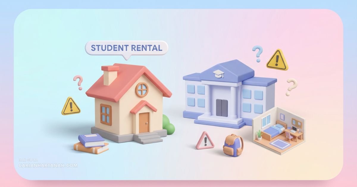 7 Risiko Tersembunyi Rumah Sewa Student