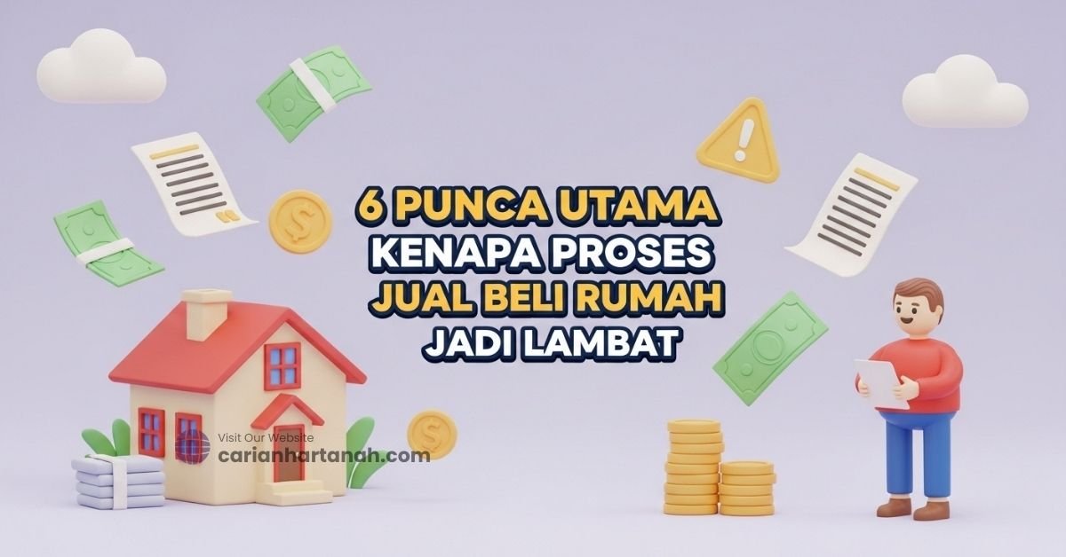 jual beli rumah jadi lambat